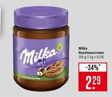 Haselnusscreme Angebote von Milka bei Marktkauf Hanau für 2,29 €