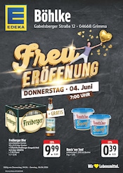 Bier im EDEKA Prospekt in Grimma Aktueller EDEKA Prospekt mit Bier, "Wir lieben Lebensmittel!", Seite 4