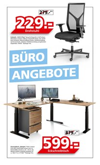 Drehstuhl im Segmüller Prospekt "Büro Angebote" mit 1 Seiten (München)