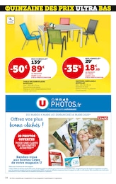 Offre Décoration Table dans le catalogue Super U du moment à la page 34