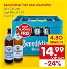 Hell im Angebot bei Netto Marken-Discount in Aachen Hell Angebote von Benediktiner bei Netto Marken-Discount Aachen für 14,99 €