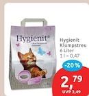 Klumpstreu Angebote von Hygienit bei budni Seevetal für 2,79 €