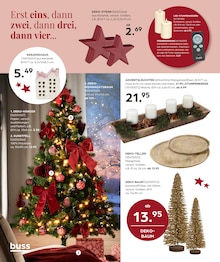 Weihnachtsbaum im aktuellen buss Prospekt (Wilhelmshaven) Weihnachtsbaum im buss Prospekt "VORFREUDE das schönste Gefühl" mit 35 Seiten (Wilhelmshaven)