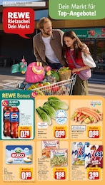 REWE Prospekt für Augsburg mit 16 Seiten REWE Prospekt für Augsburg: "Dein Markt", 16 Seiten, 14.07.2025 - 19.07.2025