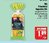 4 Sandwich Baguettes XXL Angebote von Ibis bei Marktkauf Nürnberg für 1,89 €