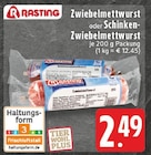 E center Wegberg - Zwiebelmettwurst Angebot im Prospekt Zwiebelmettwurst bei E center im Wegberg Prospekt für 2,49 €