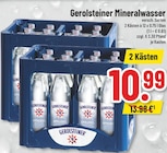 Mineralwasser im Angebot bei Trinkgut in Essen Mineralwasser Angebote von Gerolsteiner bei Trinkgut Essen für 10,99 €