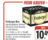 EDEKA Dresden - Freiberger Bier Angebot im Prospekt Freiberger Bier bei EDEKA im Dresden Prospekt für 10,49 €