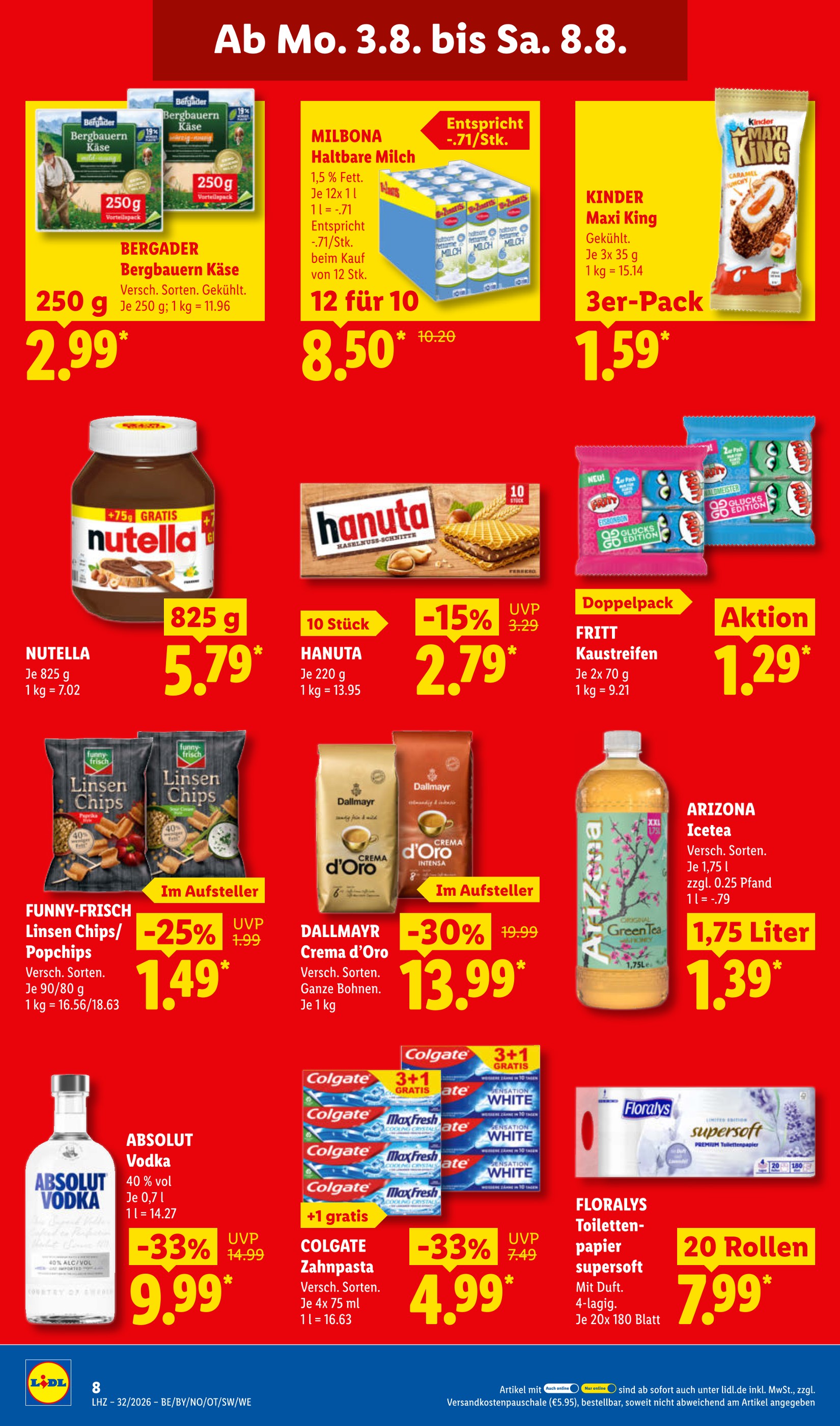 Arizona Eistee Angebot & Preis im aktuellen Lidl Prospekt Arizona Eistee Angebot im aktuellen Lidl Prospekt auf Seite 16