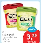 Styling Gel von Eco für 3,29 € bei budni im Angebot Styling Gel von Eco im aktuellen budni Prospekt
