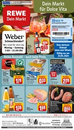 REWE Prospekt "Dein Markt" für Dinslaken, 30 Seiten, 22.04.2024 - 27.04.2024