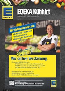 Aktueller EDEKA Prospekt "Wir lieben Lebensmittel!" für Bischbrunn Aktueller EDEKA Prospekt für Bischbrunn mit Seiten