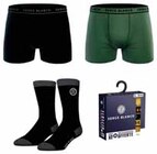 Boxer homme + chaussette offerte - SERGE BLANCO en promo chez Intermarché Niort à 12,90 €