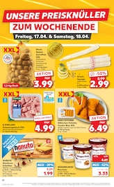 Aktueller Kaufland Prospekt mit Schweinefleisch, "KNÜLLER", Seite 22