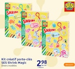 Kit créatif porte-clés Shrink Magic - SES Creative à 2,98 € dans le catalogue Action