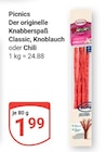 Der originelle Knabberspaß Classic Angebot in Osann-Monzel Der originelle Knabberspaß Classic im aktuellen Prospekt bei GLOBUS in Osann-Monzel