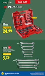 Prix et réduction Rangement outils dans le prospectus Lidl en cours Offre Rangement outils dans le catalogue Lidl du moment à la page 46