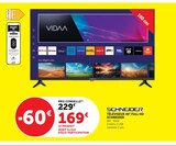 Téléviseur 40" Full HD - SCHNEIDER - Super U à Villefranche-sur-Saône Téléviseur 40" Full HD - SCHNEIDER en promo chez Super U Villefranche-sur-Saône à 169,00 €