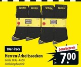 Herren-Arbeitssocken Angebote von Basics Socks bei famila Nordost Neustadt für 7,00 €