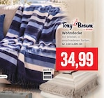 Wohndecke Angebote von Tony Brown by STOLZ bei Kaufhaus Stolz Cuxhaven für 34,99 €