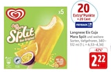 Eis Cuja Mara Split im Angebot bei EDEKA in Dreieich Eis Cuja Mara Split Angebote von Langnese bei EDEKA Dreieich für 2,22 €