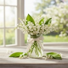 Pot de Muguet 3 griffes en promo chez Carrefour Versailles à 4,99 €