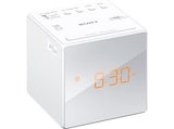 ICF-C1 Radio-Uhr, Analog Tuner, Weiß von SONY im aktuellen MediaMarkt Saturn Prospekt für 32,99 €