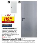 Innenelement oder Feuerschutztür „T30-1 H8-5“ im toom Baumarkt Prospekt Innenelement oder Feuerschutztür „T30-1 H8-5“ von HÖRMANN im aktuellen toom Baumarkt Prospekt für 119,99 €
