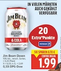 Jim Beam Dosen von Jim Beam im aktuellen E center Prospekt