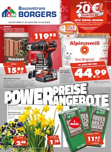 Aktueller Bauzentrum Borgers Hamminkeln Prospekt "POWER-PREISE-ANGEBOTE" mit 4 Seiten