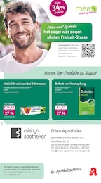 Apotheken Prospekt von mea - meine apotheke in Isernhagen Aktueller mea - meine apotheke Apotheken Prospekt für Isernhagen: Unsere August-Angebote mit 4} Seiten, 01.08.2026 - 31.08.2026