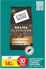 Café en grains pur arabica classique - Carte Noire à 14,87 € dans le catalogue Intermarché