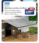 Gelenkarmmarkise mit Motor von KENSHO für 229,00 € bei ALDI Nord im Angebot Gelenkarmmarkise mit Motor von KENSHO im aktuellen ALDI Nord Prospekt