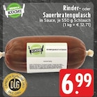 Rinder Sauerbratengulasch Angebote von EDEKA KÜCHE bei EDEKA Hamm für 6,99 €
