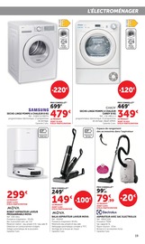 Promos Sèche-Linge dans le catalogue "U CULTURE & TECHNOLOGIE du Pays de l'Arbresie" de Super U Sèche-Linge en promo dans le catalogue Super U à la page 19