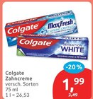 Zahncreme von Colgate für 1,99 € bei budni im Angebot Zahncreme von Colgate im aktuellen budni Prospekt
