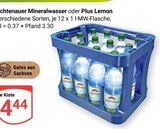 GLOBUS - Lichtenauer Mineralwasser Angebot im Prospekt Lichtenauer Mineralwasser bei GLOBUS im Prospekt "" für 4,44 €