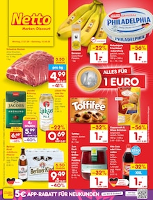 Bananen Angebot im Netto Marken-Discount Prospekt, gültig von 27.07.2026 bis 01.08.2026 Bananen Angebot im aktuellen Netto Marken-Discount Prospekt auf Seite 18