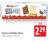 Kinder Duo bei EDEKA im Frankfurt Prospekt für 2,29 €