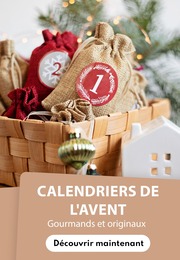 Prospectus Magazine à Vanves, "Calendriers de l'Avent : Gourmands et originaux", 1 page, 27/11/2023 - 10/12/2023