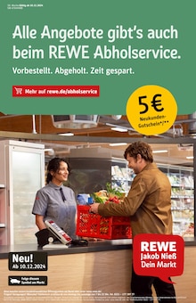 Aktueller REWE Prospekt für Lauingen (Donau) mit  Seiten