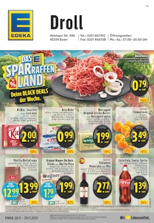 Aktueller EDEKA Prospekt "Aktuelle Angebote" für Essen Aktueller EDEKA Prospekt für Essen mit Seiten