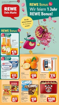 REWE Prospekt Dein Markt mit 26 Seiten