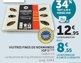 U Express Aix-en-Provence - Promo Huîtres fines de Normandie IGP Promo Huîtres fines de Normandie IGP à 8,55 € dans le catalogue U Express à Aix-en-Provence