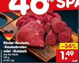 Rinder-Roulade Angebote bei Netto Marken-Discount Kaufbeuren für 1,49 €