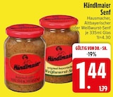 Hausmacher Senf im Angebot bei EDEKA in Ravensburg Hausmacher Senf Angebote von Händlmaier bei EDEKA Ravensburg für 1,44 €