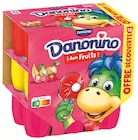 Petits Suisses aux Fruits en Offre Découverte - DANONINO à 1,27 € dans le catalogue Intermarché Super