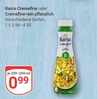 Cremefine Angebote von Rama bei GLOBUS Trier für 0,99 €