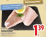 Frisches Seelachsfilet von  im aktuellen EDEKA Prospekt für 1,39 €