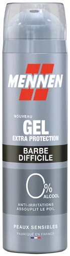 Mennen Gel Extra Protection Barbe Difficile